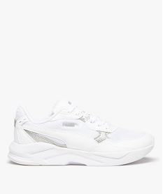 GEMO Baskets femme running à détails métallisés – Puma XRayLite Blanc