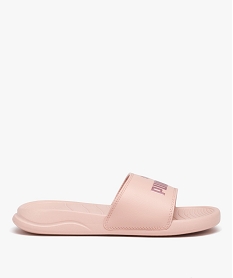 GEMO Mules de piscine femme détail métallisé - Puma Rose