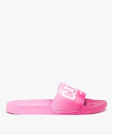 GEMO Mules de piscine femme dégradé de couleur – Camps United Rose