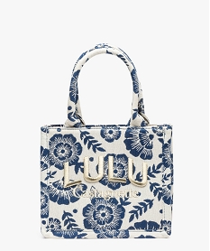 GEMO Sac fille à motifs fleuris et broderie pailletée - LuluCastagnette bleu standard
