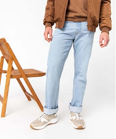 jean coupe regular legerement delave homme bleu jeans regularI595501_2