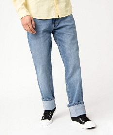 jean homme coupe regular coloris delave gris jeans regularI595601_1