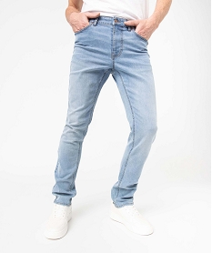 GEMO Jean écoresponsable coupe slim homme Gris