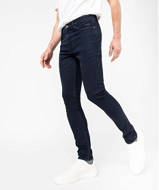 jean homme skinny taille haute en coton stretch bleuI596701_2