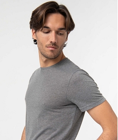 tee-shirt a manches courtes et col rond homme grisI615901_2