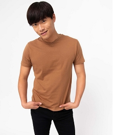 PANTOUFLE BORDEAUX TEE-SHIRT MARRON CLAIR