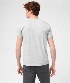 tee-shirt homme a manches courtes imprime - lattaque des titans grisI619701_3