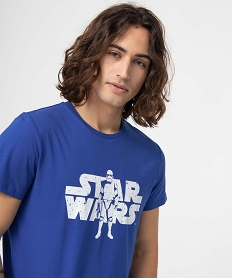 tee-shirt homme imprime - star wars bleu tee-shirtsI619801_2