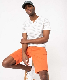 PANTALON MELON TEE-SHIRT ECRU