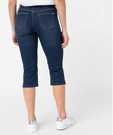 pantacourt femme en jean coupe slim bleuI635401_3