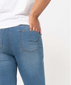 pantacourt en jean femme grande taille en denim stretch grisI636201_2