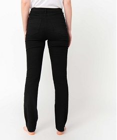 pantalon coupe regular taille normale femme noir pantalonsI638001_3
