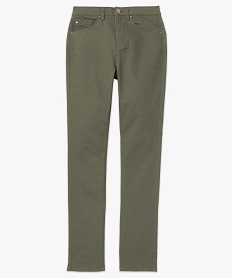 pantalon coupe regular taille normale femme vert pantalonsI638201_4