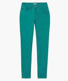 pantalon coupe slim taille normale femme vert pantalonsI638701_4