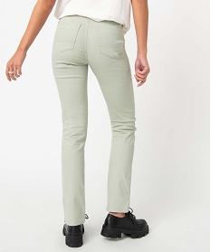 pantalon coupe regular taille normale femme vert pantalonsI638801_3