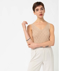 SANS GENRE NUDE PULL ECRU