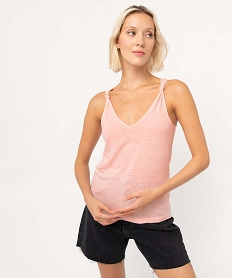 SHORT MULTI TEE-SHIRT ROSE PALE