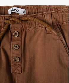 pantalon en denim colore bebe garcon brunI709901_2