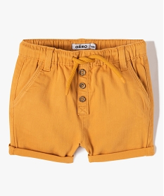 short bebe garcon en denim colore orangeI711101_1