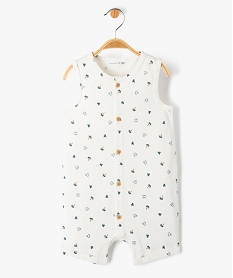 GEMO Combishort bébé garçon à motifs palmiers - LuluCastagnette Beige