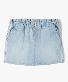 jupe bebe fille en jean coloris delave bleu jupesI732201_1