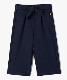 GEMO Pantalon bébé fille large en maille texturée - LuluCastagnette navy