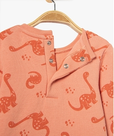 pyjama bebe garcon imprime deux pieces orangeI749301_2