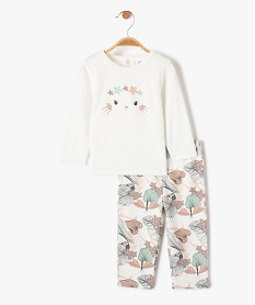 pyjama bebe 2 pieces mixmatch bimatiere beigeI749601_1