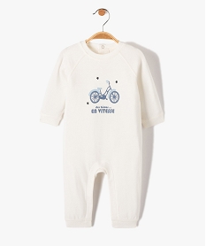GEMO Pyjama sans pieds bébé en jersey Beige