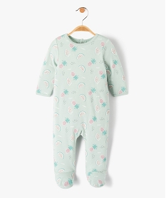 pyjama bebe a motifs fruits exotiques fermeture pont dos vertI764801_1