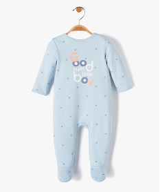 pyjama bebe a motifs fruits exotiques fermeture pont dos bleu pyjamas et dors bienI764901_1