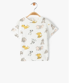 GEMO Tee-shirt bébé à manches courtes imprimé - Disney Beige