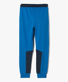 jogging garcon en molleton doux bleu pantalonsI770501_3