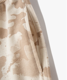 pantalon de jogging garcon avec motif camouflage imprime pantalonsI771001_3