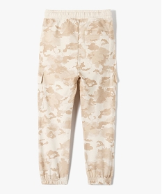 pantalon de jogging garcon avec motif camouflage imprime pantalonsI771001_4