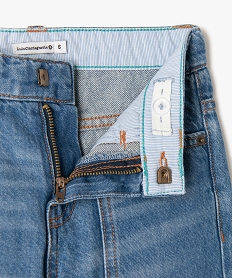 bermuda garcon en jean avec poches plaquees - lulucastagnette grisI775301_2