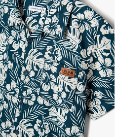chemise garcon a manches courtes a motifs fleuris - lulucastagnette imprimeI778701_2