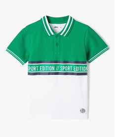 BERMUDA ENCRE MARINE POLO VERT