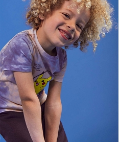 GEMO Tee-shirt garçon à manches courtes tie-and-dye - Pokémon Multicolore