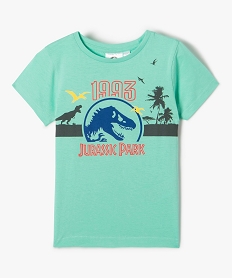 GEMO Tee-shirt garçon avec motif dinosaures - Jurassic Park Vert