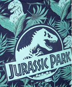 tee-shirt garcon a manches courtes motif dinosaure - jurassic park bleu tee-shirtsI791001_2