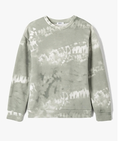 sweat garcon effet camouflage avec col rond vertI794401_1