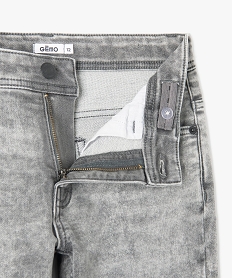 jean garcon coupe skinny coloris delave gris jeansI795201_2