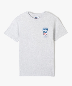 GEMO Tee-shirt garçon à manches courtes imprimé - NFL Gris