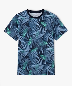 GEMO Tee-shirt à manches courtes imprimé garçon argente
