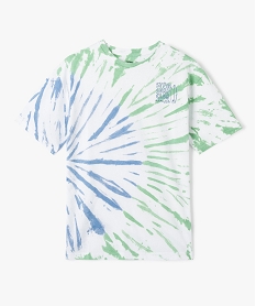 GEMO Tee-shirt à manches courtes imprimé garçon blanc standard