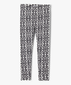 GEMO Leggings fille à motifs Gris