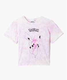 GEMO Tee-shirt fille tie-and-dye Pikachu - Pokémon vert standard