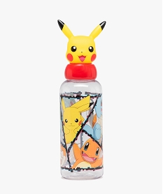 GEMO Gourde Pokemon avec bouchon Pikachu enfant Multicolore