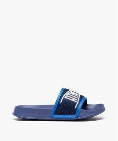 GEMO Mules de piscine garçon extra-légères avec bandeau en mesh - Beppi Bleu